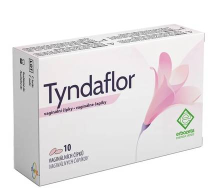 Tyndaflor 2g 10 vaginal suppositories