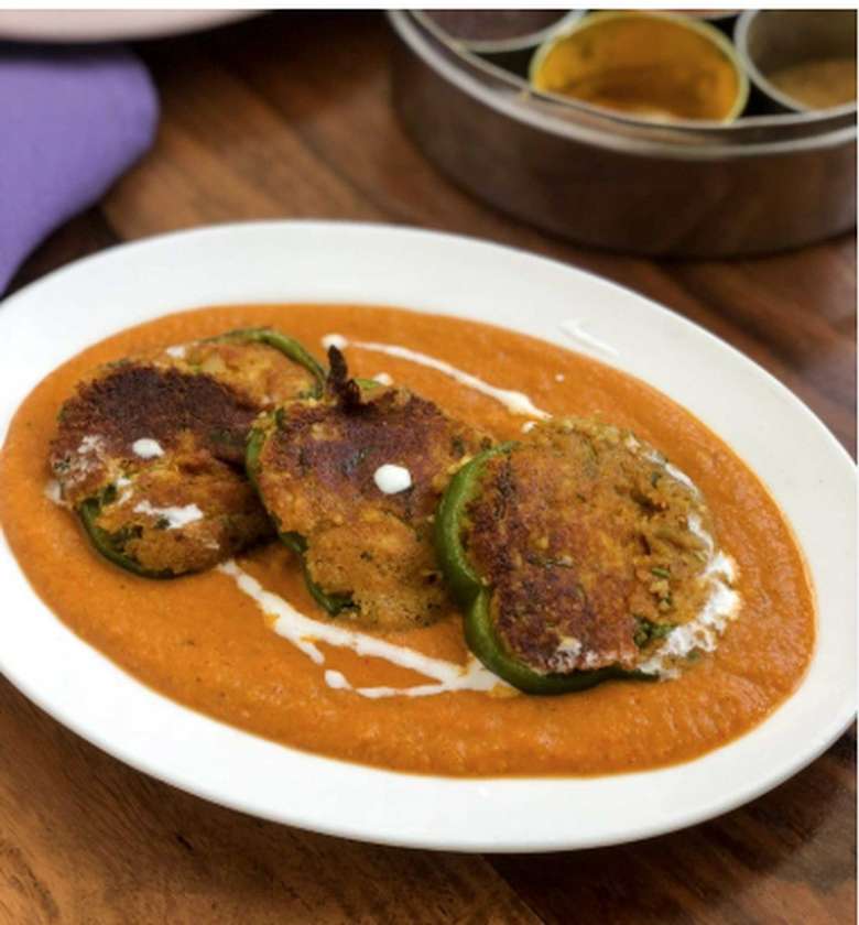 Stuffed Capsicum Masala