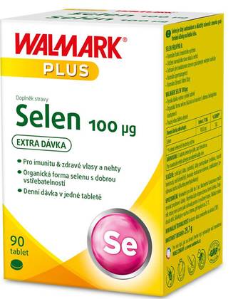 Walmark Selenium 100 mcg 90 tablets