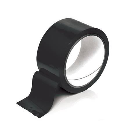 Non-Sticky Black Bondage Tape