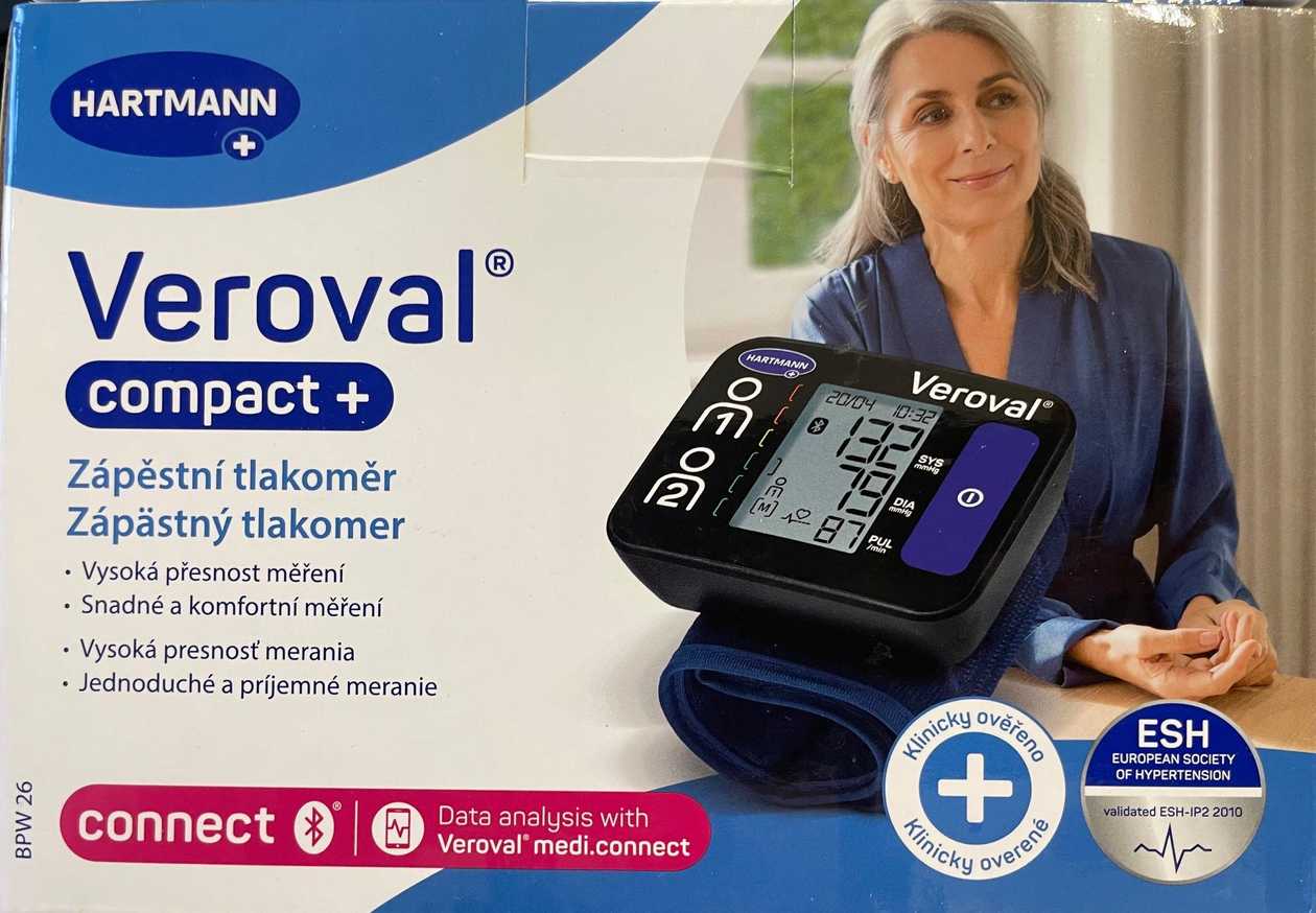 Digital Blood Pressure Monitor Veroval Compact + Connect Wrist