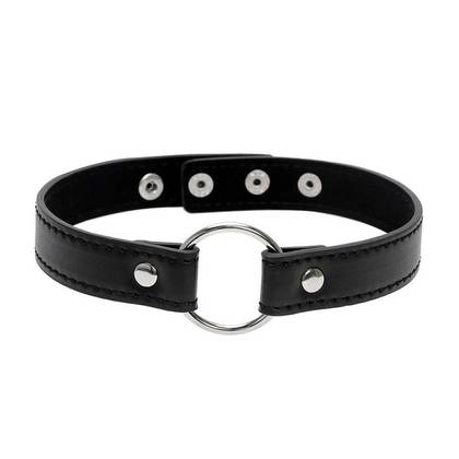 Collar with Silver Ring