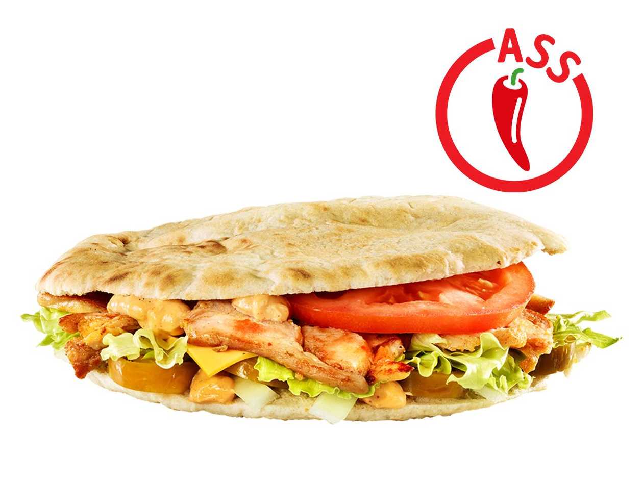 Chicken Kebab Burger