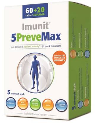 5PreveMax Immunity Nucleotides+Betaglucan 80 Tablets