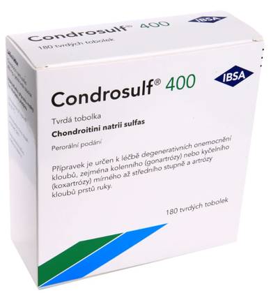 CONDROSULF 400 mg 180 capsules