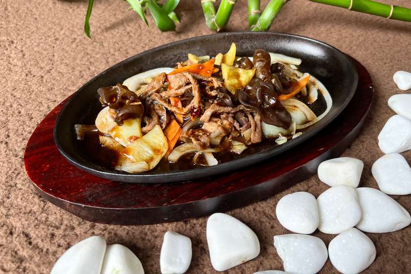 Porc pe plită încinsă (350g)