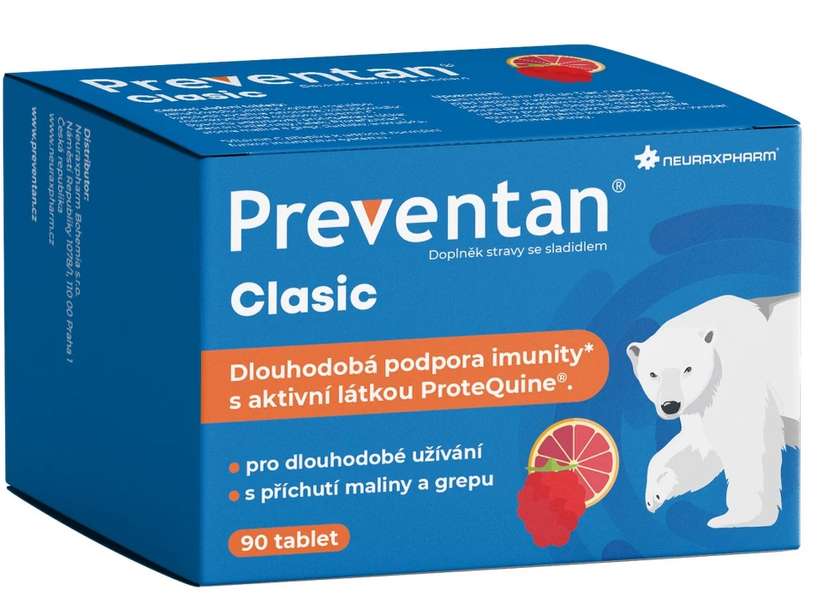 Preventan Classic Raspberry and Grapefruit Flavor 90 Orally Disintegrating Tablets