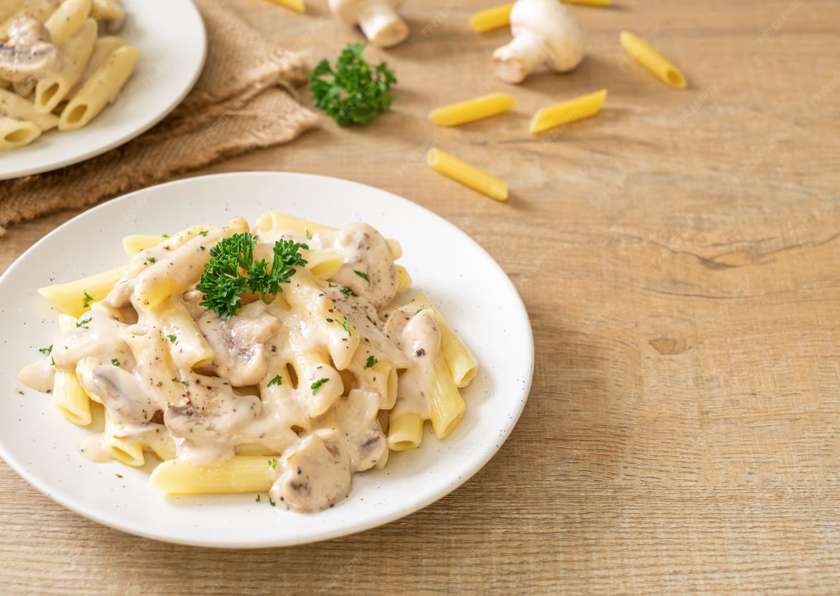 Mushroom Chicken Penne