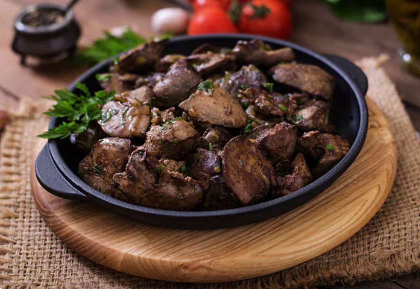 Pan Seared Lamb Liver