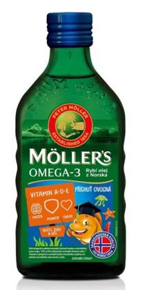 Mollers Omega 3 Fruit Flavor 250ml
