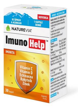 NatureVia ImunoHelp 30 Capsules