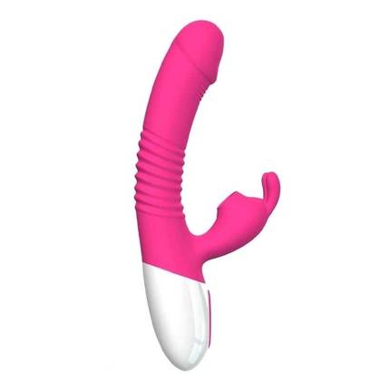 Sucking Rabbit Pink Vibrator with Heating and Clitoral Suction