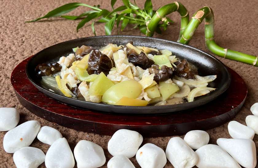 Calamar pe plită încinsă (350g)