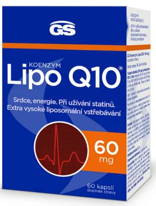 GS Coenzyme Lipo Q10 60mg 60 capsules