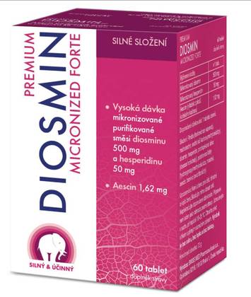Diosmin Micronized Forte 60 tablets