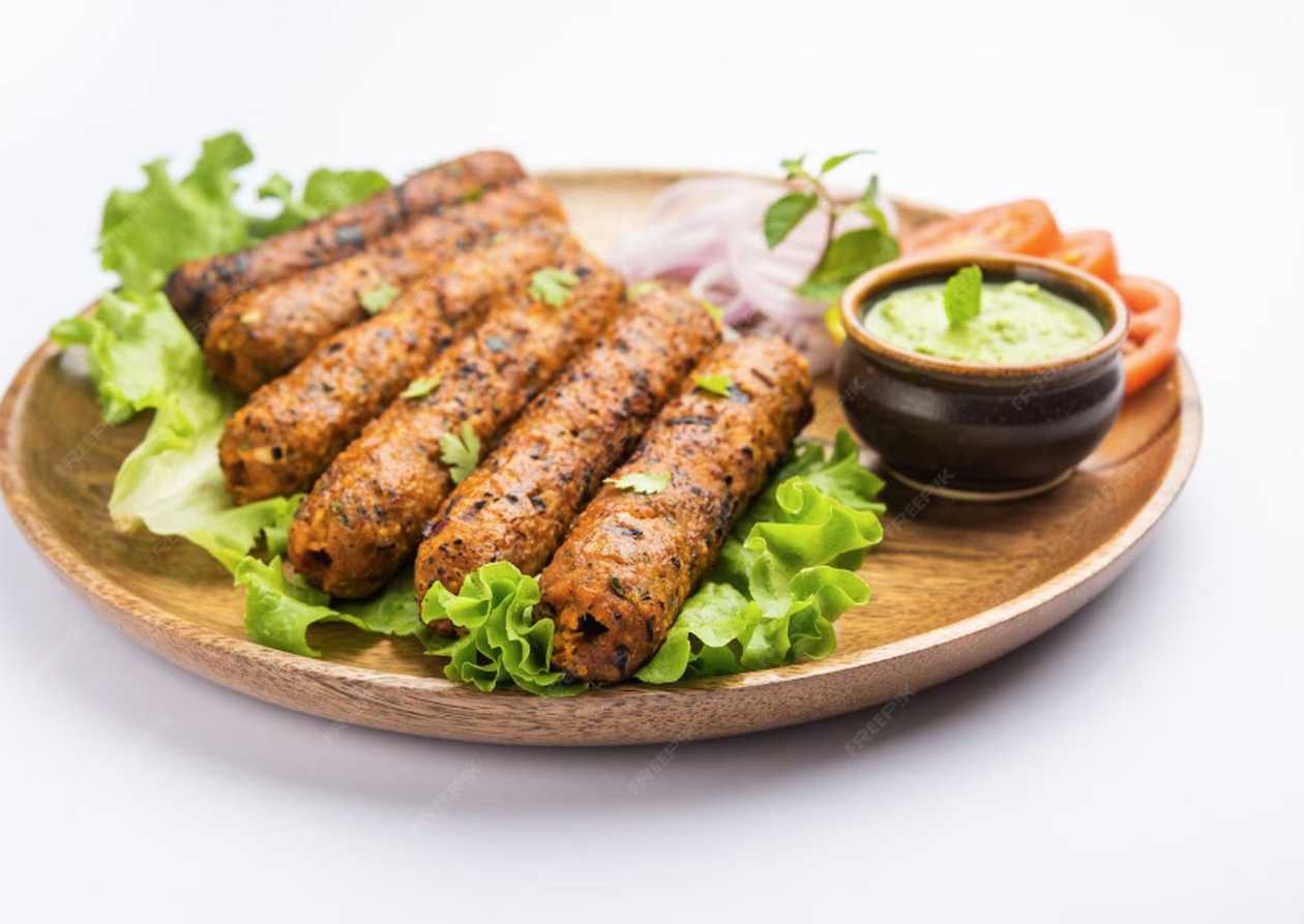Vegetable Seekh Kebab