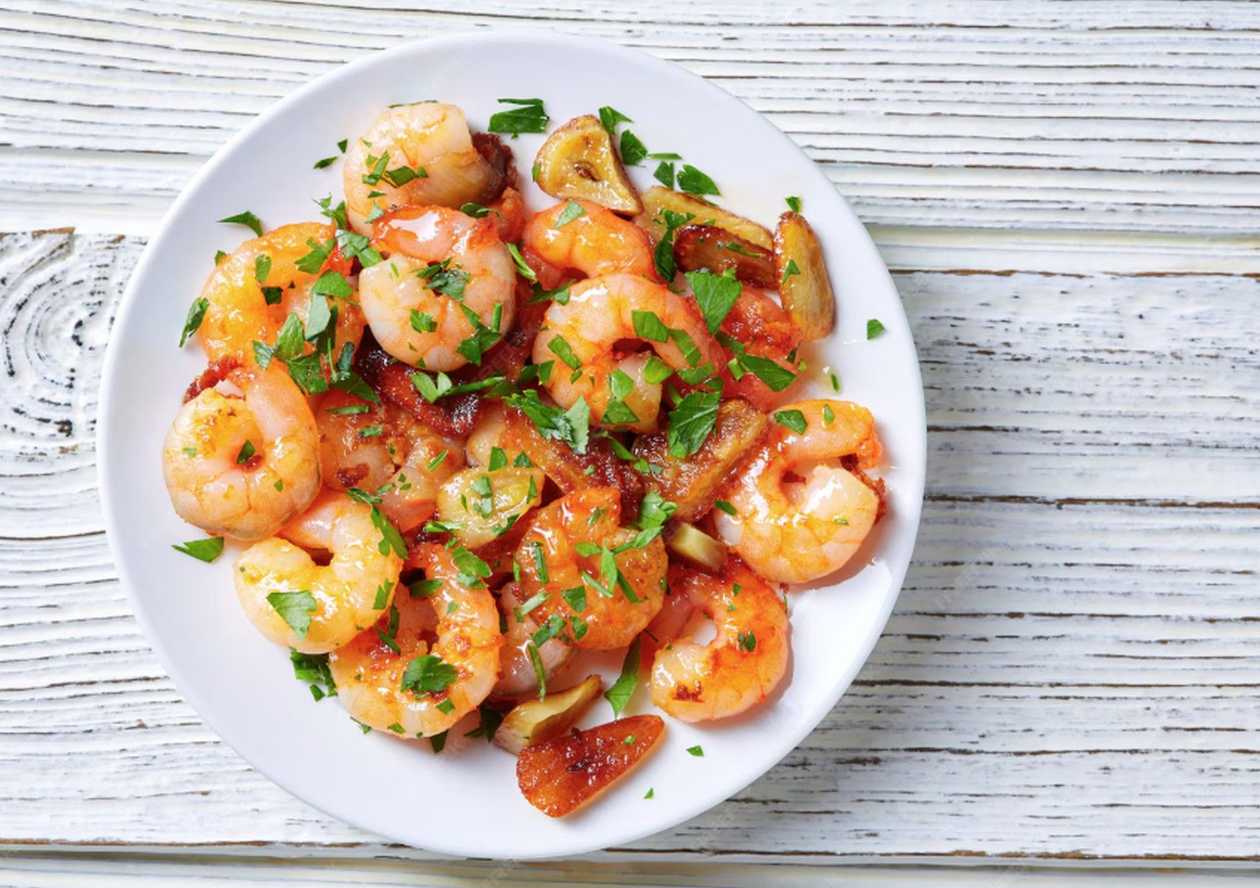 Garlic Prawns