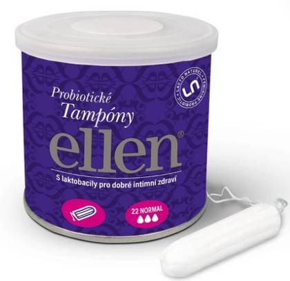 Probiotic Tampons Ellen Normal 22pcs