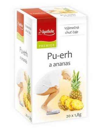Apotheke Pu-erh and Pineapple Tea 20 Sachets