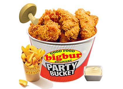 Ciuperci Crispy Post-Vegan Bucket Post-Vegan
