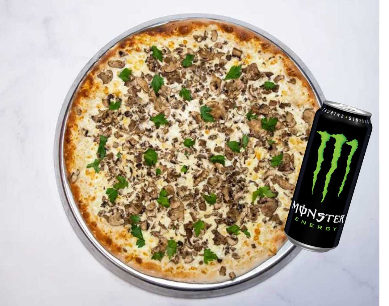 Champignon Menu + Monster 0.5l