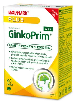 Walmark GinkoPrim MAX 60 Tablets