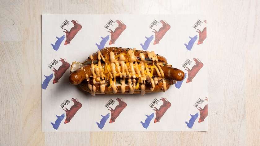 Chipotle hot dog
