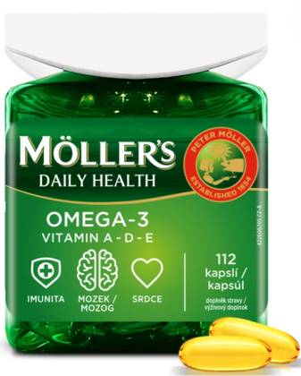 Mollers Omega-3 Daily Health 112 Capsules