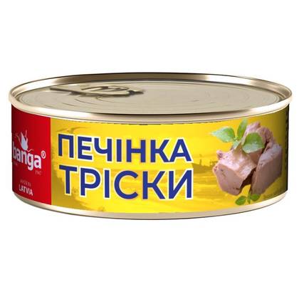 Ficat de cod în sos propriu 230GR BANGA