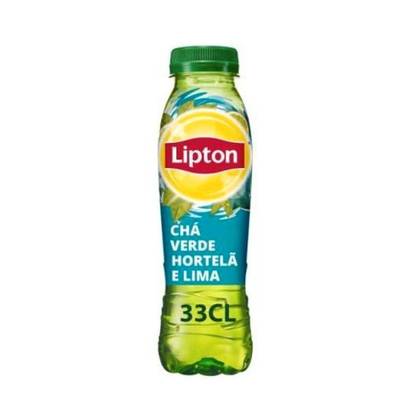 Chá Verde Hortelã Lima Lipton 33 cl