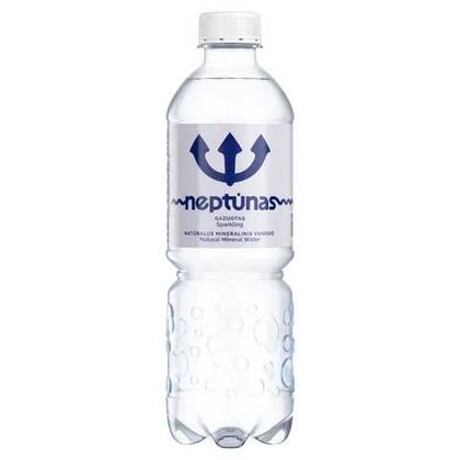 "Neptūnas" sparkling water 0,5 l