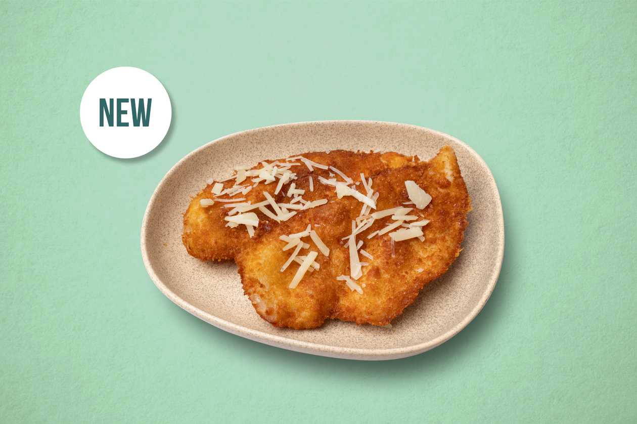 Pui Panko & parmezan / cartofi patatas bravas