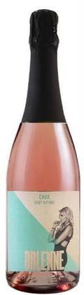 Cava Orlenne Brut Nature Rosado Sparkling Wine, Rosé, Brut Nature, 12%