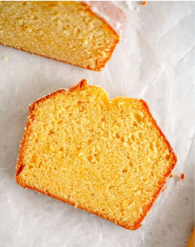 Classic slice Lemon cake