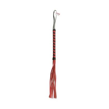 Deluxe Cat O' Nine Tails Whip - Black