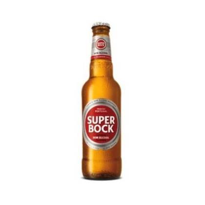 Cerveja Sem Álcool Super Bock Garrafa 33 cl