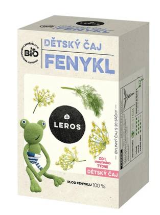 LEROS Children's Fennel Tea BIO 20 bags