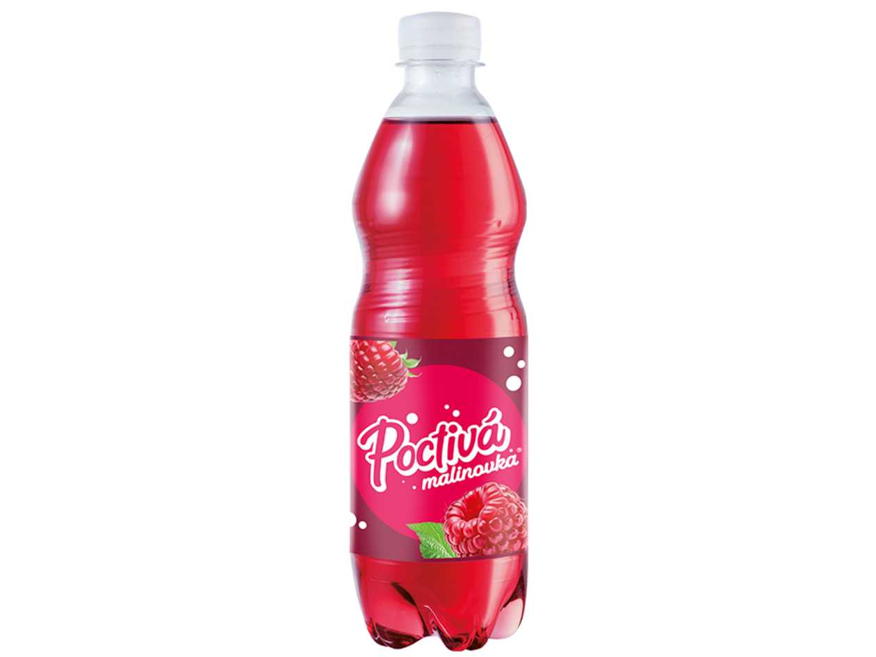 Poctivá malinovka 0,5 l