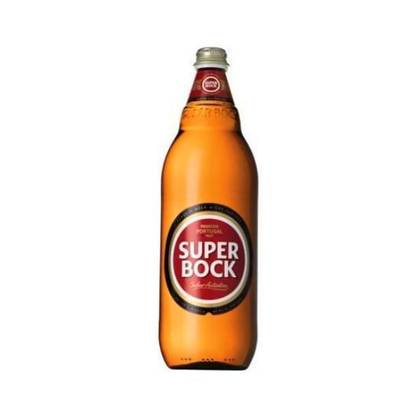 Cerveja Com Álcool Super Bock Garrafa 1 L