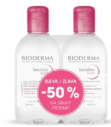 BIODERMA Sensibio H2O 250ml 1+1 Festival