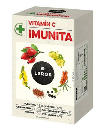 LEROS Vitamin C Immunity Tea 20 Sachets
