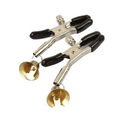 Nipple Clamps with Gold Bells