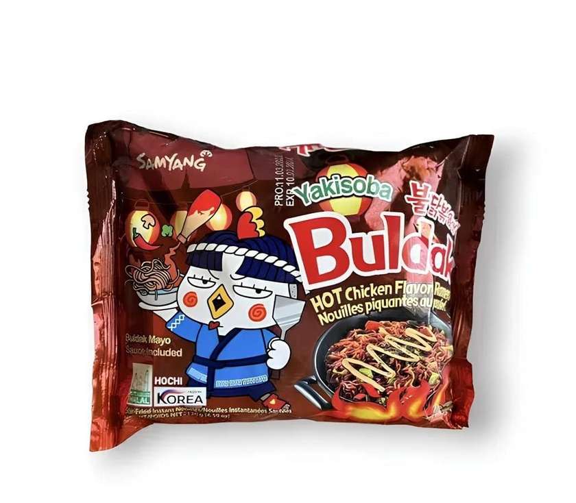 Buldak Hot Chicken Ramen Yakisoba 130g  Offer From 3.30