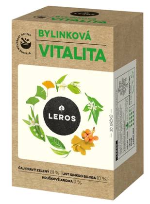 LEROS Herbal Vitality Tea 20 bags