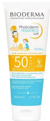BIODERMA Photoderm PEDIATRICS Sunscreen Milk for Children SPF 50+ 200 ml