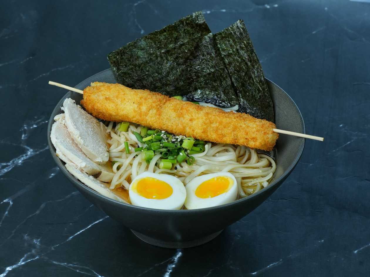 Ramen with chicken