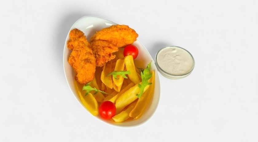 Meniu crispy strips nepicant