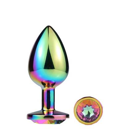Mai Rainbow Big Plug - Large Metal Anal Plug
