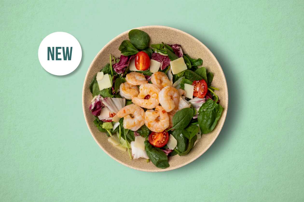 Creveti Citrus Yuzu / salata