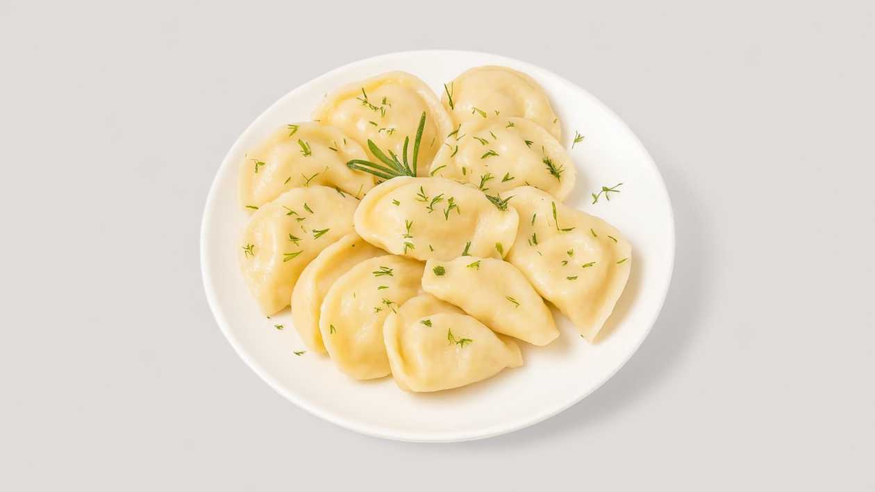 Вареники с рассольным сыром 1 кг (замороженный полуфабрикат)